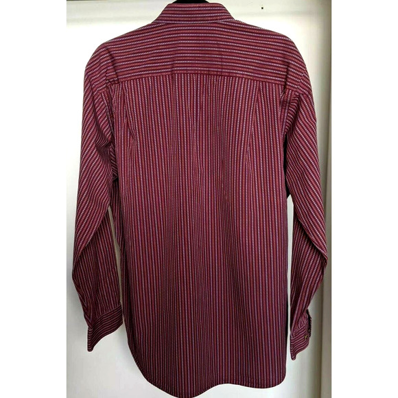 Paul Fredrick Shirt Long Sleeve Button Up Collared - Picture 4 of 8
